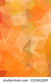 Low Poly abstract background with colorful triangular polygons with a brilliant