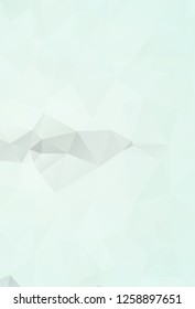 Low Poly abstract background with colorful triangular polygons with a brilliant