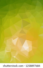 Low Poly abstract background with colorful triangular polygons with a brilliant
