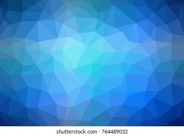 Low Poly abstract background with colorful triangular polygons with a brilliant colors range.