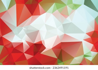 low poly abstract background Vector
