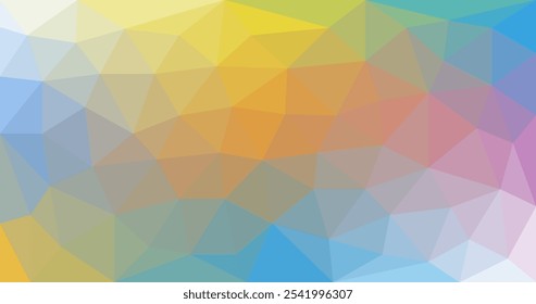 Low Poly Abstract Background Vector