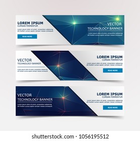 Low Poly abstract brochure, flyer, banner on dark geometric Background with light Lines.
Low poly vector illustration.
