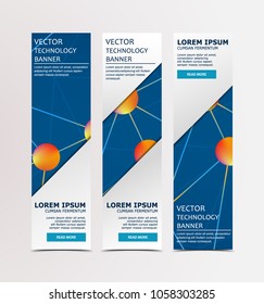 Low Poly abstract brochure, flyer, banner on dark geometric Background with light Lines.
Low poly vector illustration.
