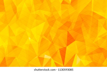 Low poly abstract colorful background consisting of triangles. Vector art