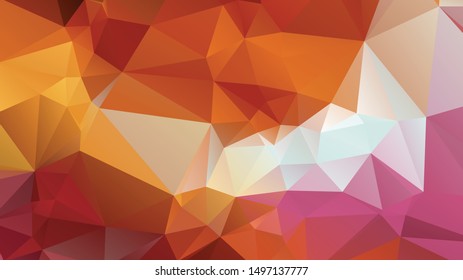 Low Poly Abstract Colorful Textured Polygonal Background