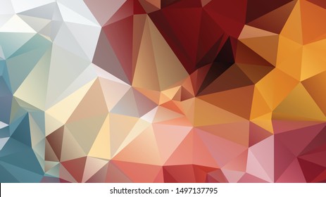 Low Poly Abstract Colorful Textured Polygonal Background
