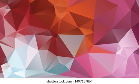 Low Poly Abstract Colorful Textured Polygonal Background