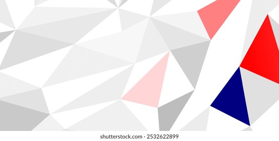 fundo de cristal abstrato poli baixo para banner web. fundo triângulo geométrico 3d para design.	
