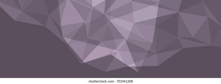 Low poly abstract crystal halftone modern template. 3D triangular shape pattern fashion minimalistic background. Vector illustration
