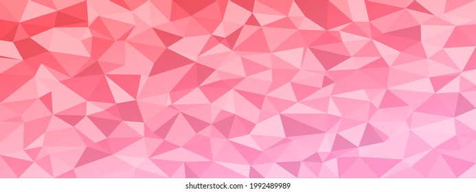 low poly abstract modern background. bright color chaotic triangles of variable size and rotation. Minimalist layout for business card landing page wallpaper website brochure. Trendy vector eps10