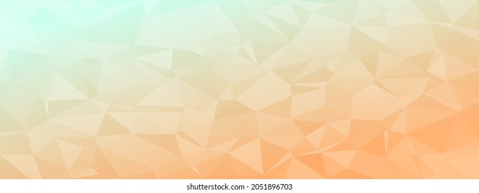 low poly abstract modern background. delicate colors chaotic triangles variable size and rotation. Minimalist layout for business card landing page wallpaper website brochure. Trendy vector eps10