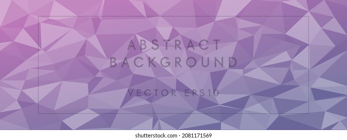 low poly abstract modern background. pastel colors chaotic triangles of variable size and rotation. Minimalist layout for business card landing page wallpaper website brochure. Trendy vector eps10
