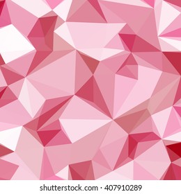 Low Poly Abstract Pattern, Colorful Polygonal Background. Vector