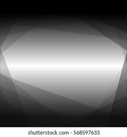 Low Poly Abstract Vector Background with copy space.