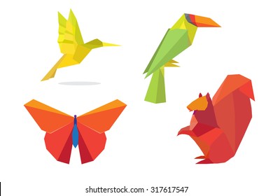 Low Poly Animal Set