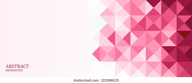 low poly background with maroon color