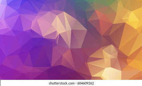 low poly background in pastel colors, triangle shapes