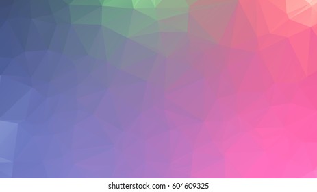 low poly background in pastel colors, triangle shapes