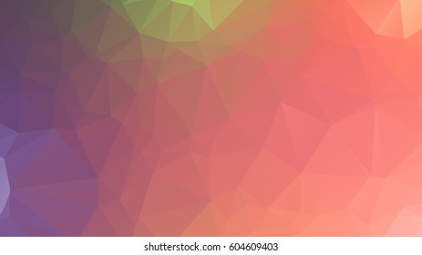 low poly background in pastel colors, triangle shapes