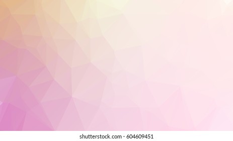 low poly background in pastel colors, triangle shapes