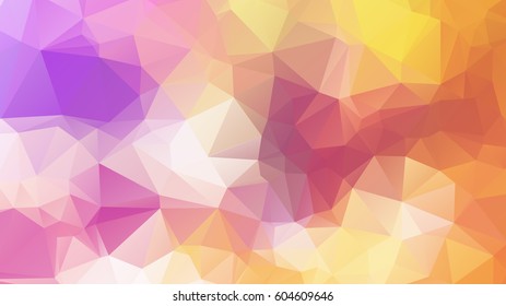 low poly background in pastel colors, triangle shapes