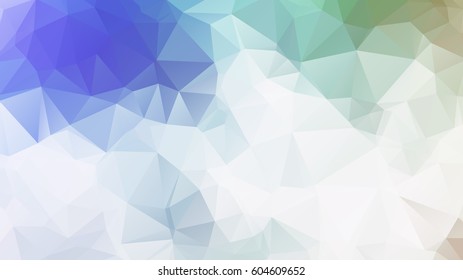 low poly background in pastel colors, triangle shapes