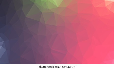 low poly background in pastel colors, triangle shapes