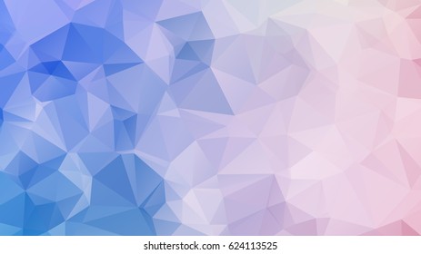 low poly background in pastel colors, triangle shapes