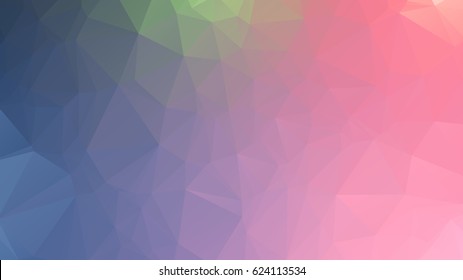 low poly background in pastel colors, triangle shapes