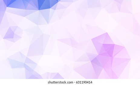 low poly background in pastel colors, triangle shapes