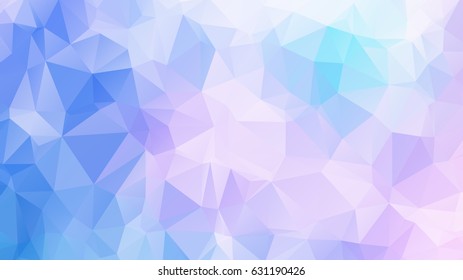 low poly background in pastel colors, triangle shapes