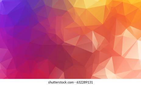 low poly background in pastel colors, triangle shapes