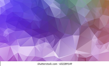 low poly background in pastel colors, triangle shapes