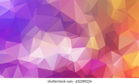 low poly background in pastel colors, triangle shapes