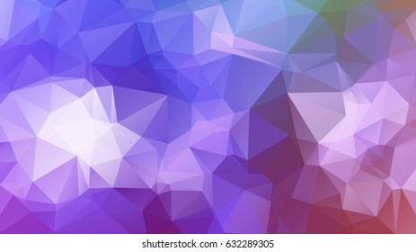 low poly background in pastel colors, triangle shapes