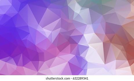 low poly background in pastel colors, triangle shapes