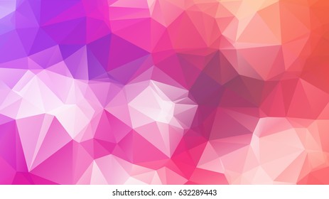 low poly background in pastel colors, triangle shapes