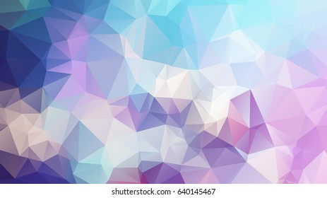 low poly background in pastel colors, triangle shapes