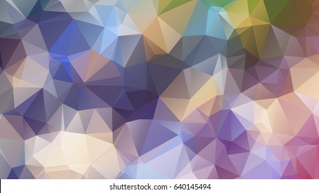 low poly background in pastel colors, triangle shapes