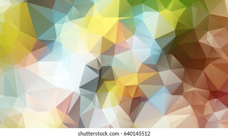 low poly background in pastel colors, triangle shapes