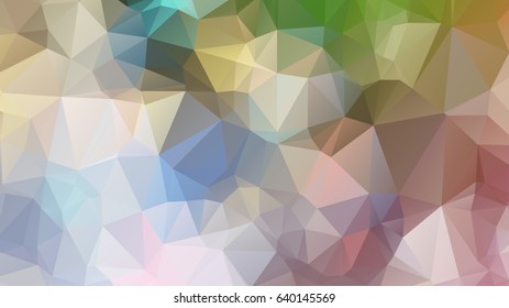 low poly background in pastel colors, triangle shapes