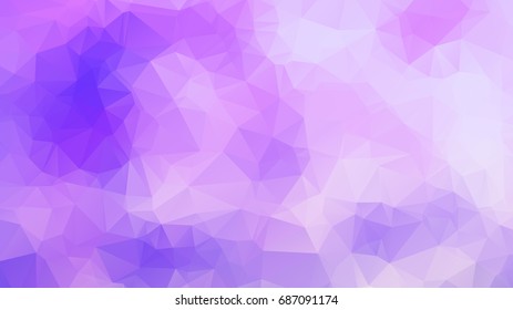 low poly background in pastel colors, triangle shapes