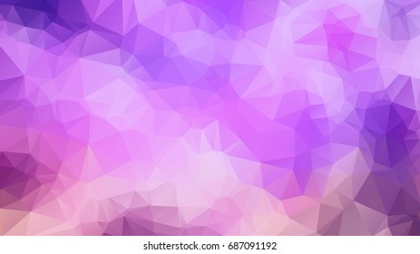 low poly background in pastel colors, triangle shapes