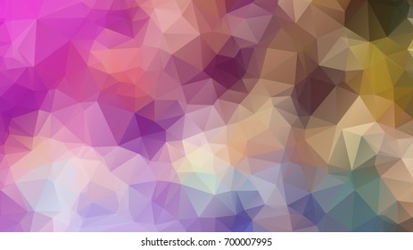 low poly background in pastel colors, triangle shapes