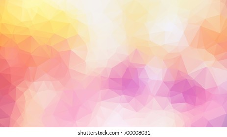 low poly background in pastel colors, triangle shapes