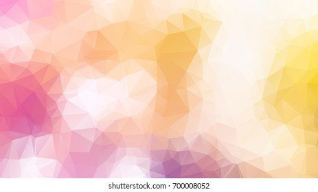 low poly background in pastel colors, triangle shapes