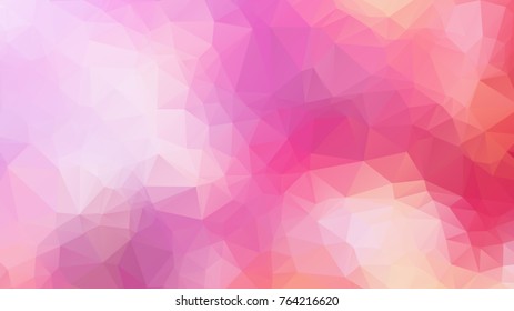 low poly background in pastel colors, triangle shapes

