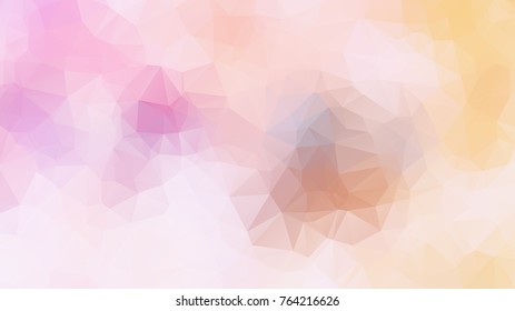 low poly background in pastel colors, triangle shapes

