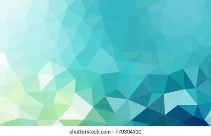 low poly background teal  color